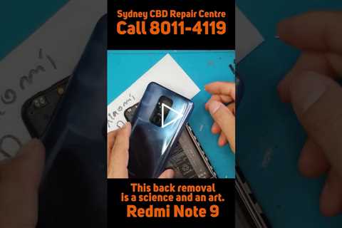 Why does this look so complex? [XIAOMI REDMI NOTE 9] | Sydney CBD Repair Centre #shorts