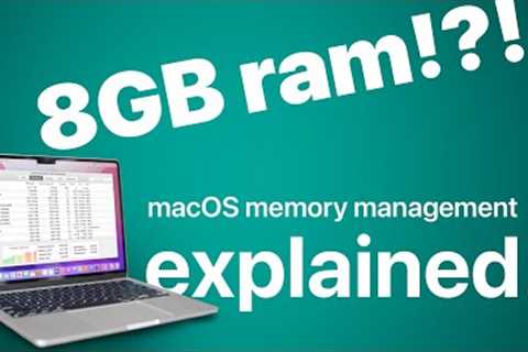 How can Apple ship with 8 GB of RAM? macOS RAM management explained