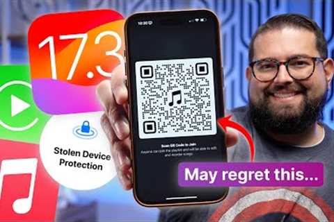 5 NEW iOS 17.3 Features + Stolen Device Protection!