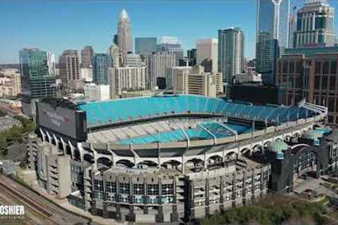 Aerial Tour USA - Charlotte, NC | Bank of America Stadium Drone