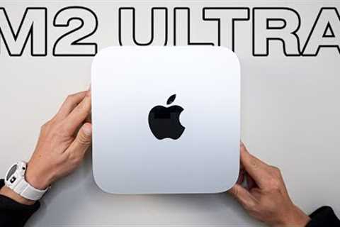 NEW Mac Studio (M2 Ultra) – Unboxing & First Impressions
