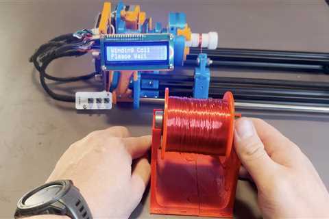 Simple machine quickly winds coils