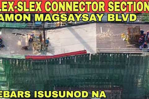 Rebars isusunod na NLEX-SLEX CONNECTOR SECTION 2 RAMON MAGSAYSAY BLVD update 02/01/2024