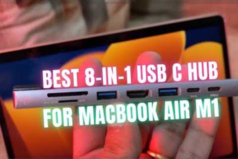 Best USB-C Hub for Macbook Air M1 in India!! | 8-in-1 USB-C Hub