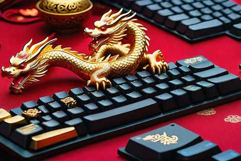Ring in the Lunar New Year with a Stunning Dragon-Themed Keyboard