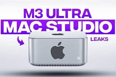 Apple M3 Ultra Mac Studio Leaks | The MOST POWERFUL Consumer Chip EVER! 80+ GPU Cores!