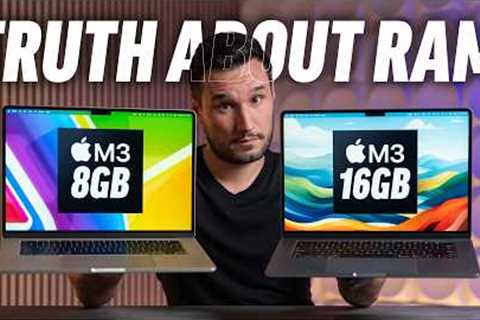 M3 MacBook Air 8GB vs 16GB RAM - Apple FIXED the base model!