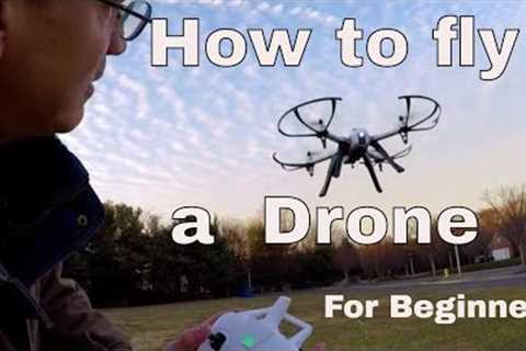 How to Fly a Quadcopter Drone (Lesson 1 (For Beginners)