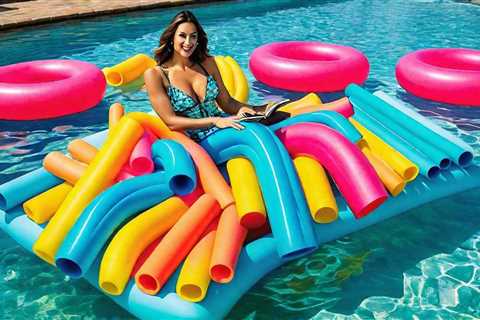 The Whimsical World of Pool Noodle Furniture