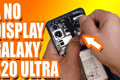 NO DISPLAY, NO PROBLEM! Samsung Galaxy S20 Ultra Screen Replacement | Sydney CBD Repair Centre