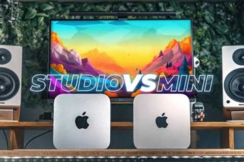 SAVE Your MONEY! Mac Mini M2 Pro Vs Mac Studio M2 Max