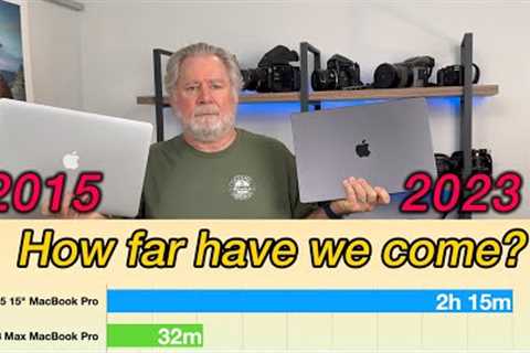 2015 vs 2023 MacBook Pro .... how far have we come?