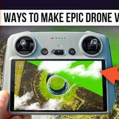 10 Ways To Make DRONE MOVES For Beginners MORE EPIC! | DJI Mini 4 Pro Tips For Beginners