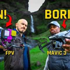 Best Drone For Cinematic Footage? | Regular Drone VS FPV Drone