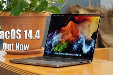 macOS Sonoma 14.4 Released! - What''s New?