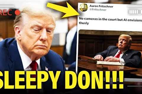 Trump FALLS ASLEEP during trial, IMMEDIATELY gets CRUSHED online