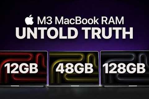 How much RAM do you ACTUALLY need in your M3 Macbook? [2024]