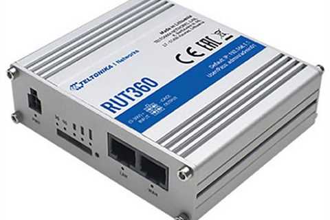 Teltonika RUT360 4G LTE Industrial Router