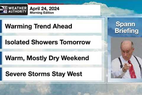 James Spann''s Morning Briefing - Wednesday 4.24.24