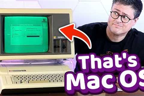 This Apple II is running... Mac OS?!