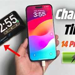 iPhone 14 Pro Max Battery Charging Test iPhone 14 Pro Max Battery Charging Time | Charging Time |