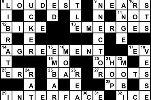 Crossword Puzzle Solution for July 31, 2023