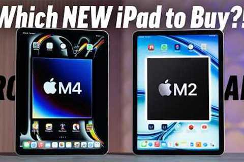 NEW M4 iPad Pro vs M2 iPad Air - Which iPad Should YOU Buy?