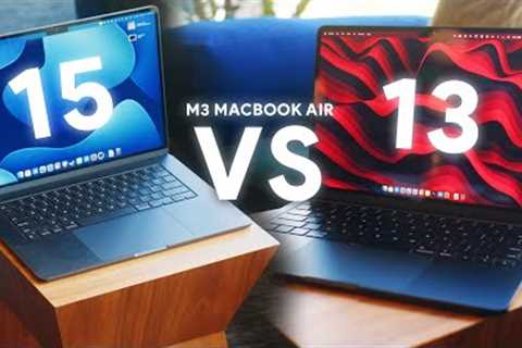 M3 MacBook Air 13 vs 15 The REAL Differences!