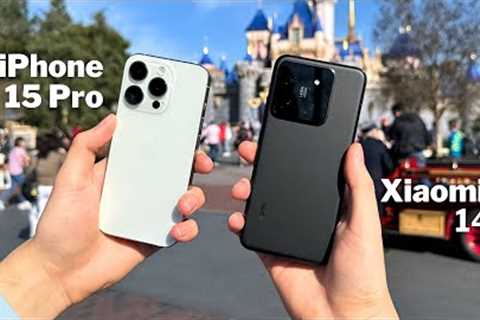 Xiaomi 14 vs. iPhone 15 Pro: Camera Comparison at Disneyland!