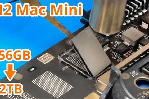 Damaged M2 Mac Mini - Repair + Upgrade