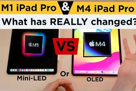 New M4 iPad Pro VS M1 iPad Pro - In DEPTH Comparison