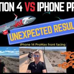 DJI Action 4 vs Iphone 14 Pro Max - Lanzarote May 2024............with Hannah Waddingham(?!)
