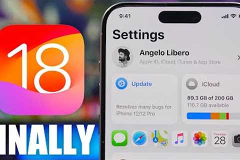 iOS 18 - NEW Settings App, NEW Control Center & More!