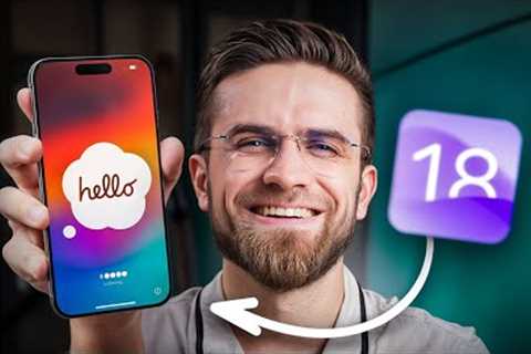 iOS 18 — Supercharged with Apple Intelligence (First Look)