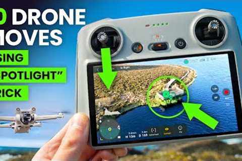 10 DRONE MOVES Using EASY TRICK To Look Like A PRO | DJI Mini 4 Pro/Mini 3 Tips For Beginners