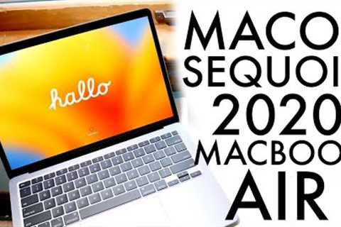 MacOS Sequoia On The 2020 MacBook Air! (Review)