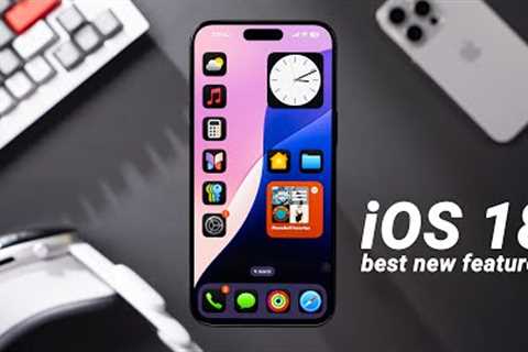 iOS 18 – The iPhone will never be the same.