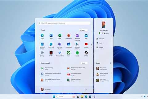 ❤ Windows 11 will bring your Android phone directly to the Start Menu