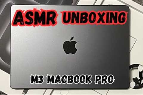 MacBook Pro M3 - ASMR UNBOXING