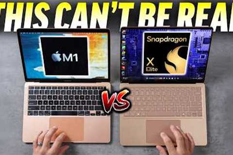 X Elite vs M1 MacBook Air - Easy Win, Right? ...RIGHT?!