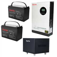 3kW Certo Battery backup Inverter with Lithium Batteries » Cooper Power