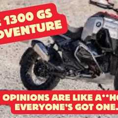 R 1300 GS Adventure Opinions So many Opinions