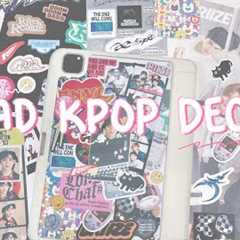 decorating my ipad ! ✿ kpop deco + sticker collage