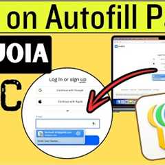 How To Turn On Autofill Passwords On Mac & Fix Not Working (macOS Sequoia)