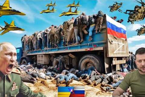 PUTIN UNDERSTIMATED NATO! Ukrainian fighter Jets & Helicopters Attack on Russian Army Convoy..