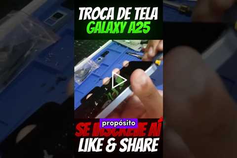 INCRÍVEL! NÃO ACREDITEI! CELULAR LANÇAMENTO A25 5G COM TELA QUEBRADA!