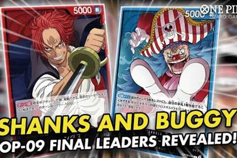 YONKOS SHANKS AND OUR FIRST BUGGY LEADER REVEALED!!! [OP-09]