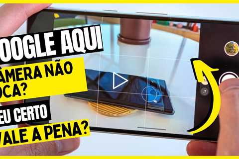 Câmera do Celular Não Foca! E AGORA? Troca de Vidro da Câmera Google Pixel 7