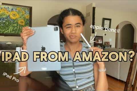 I bought an IPAD PRO on AMAZON RENEWED? (unboxing and review vlog)