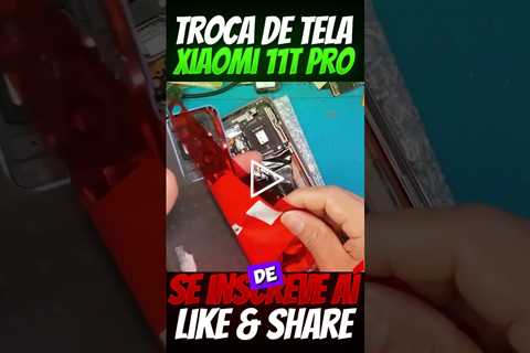 Celular caiu e quebrou todo! Vale a pena? Troca de Tela e Vidro Traseiro Xiaomi Mi 11t Pro